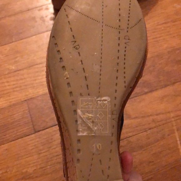 Dolce Vita Black/Brown cork heels - Picture 6 of 7